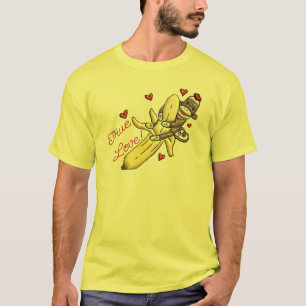 T-shirts Mercadoria dos namorados do macaco da peúga