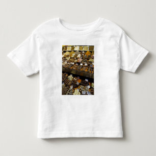 T-shirts Mercat de Sant Josep, doces sortidos de chocolate