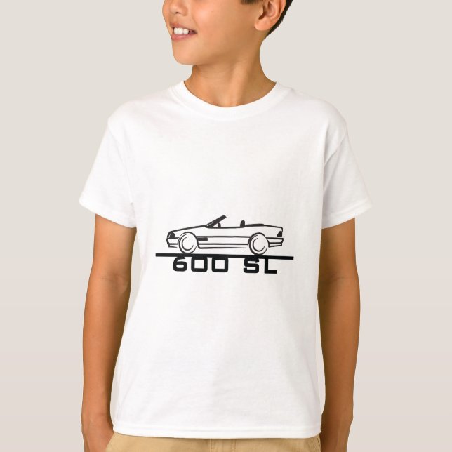 T-shirts Mercedes 600 SL Type 129 (Frente)
