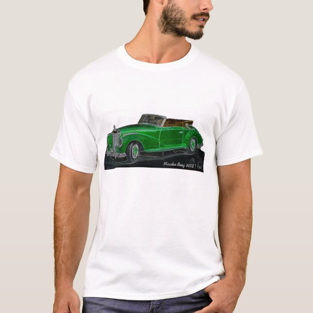 T-shirts Mercedes-Benz 300s - 1955 (Frente)
