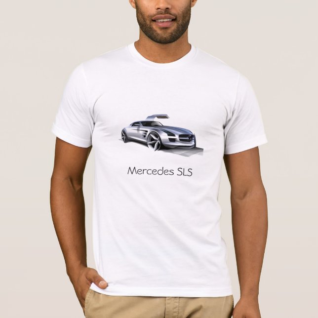 T-shirts Mercedes SLS (Frente)