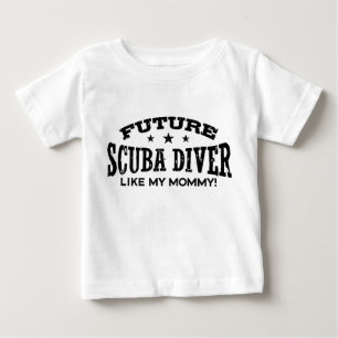 T-shirts Mergulhador de mergulhador futuro