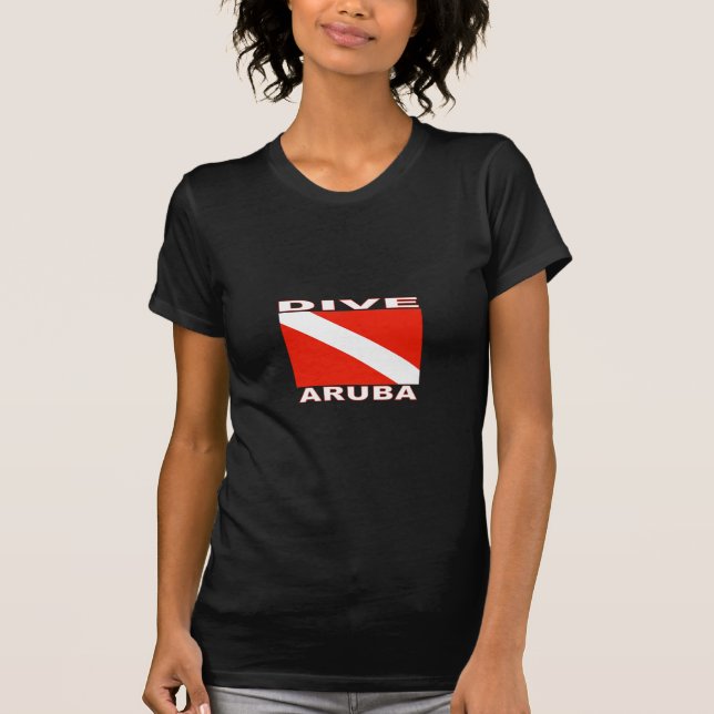 T-shirts Mergulho Aruba (Frente)