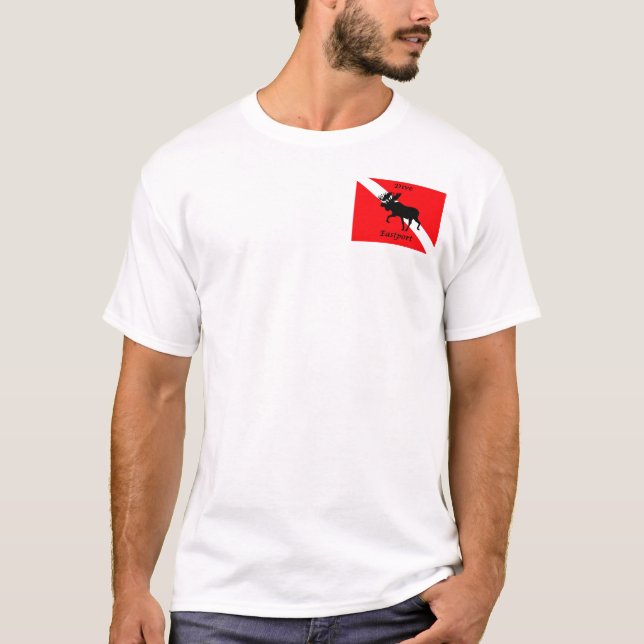 T-shirts Mergulho Eastport (Frente)
