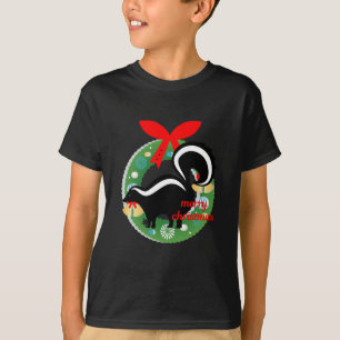 T-shirts meritório skunk de natal