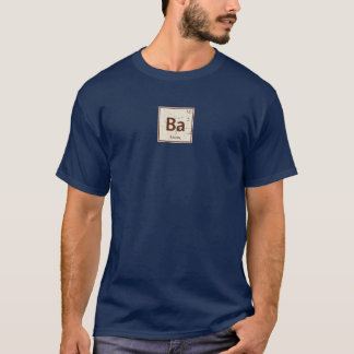 T-shirts Mesa periódica do BACON do vintage