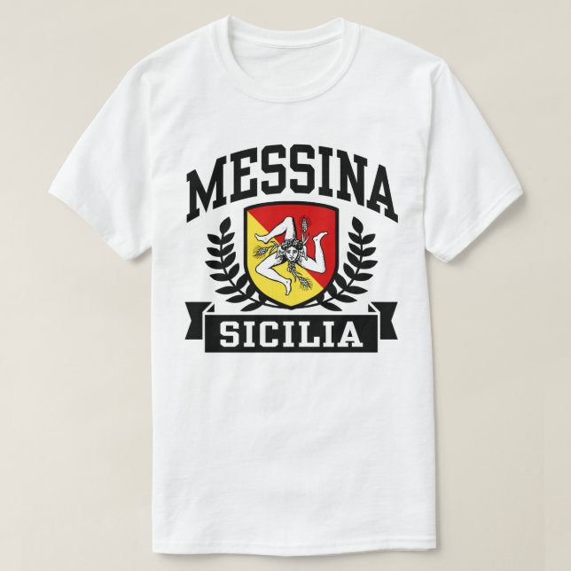 T-shirts Messina Sicilia (Frente do Design)