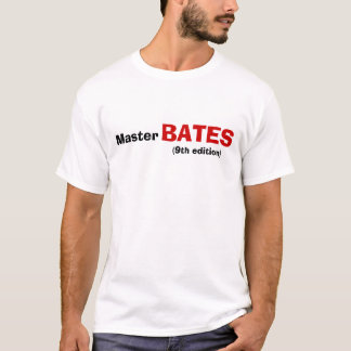 T-shirts Mestre, BATES, (9a edição)