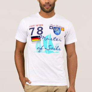 T-shirts Mestre de navigação de Richman do porto da