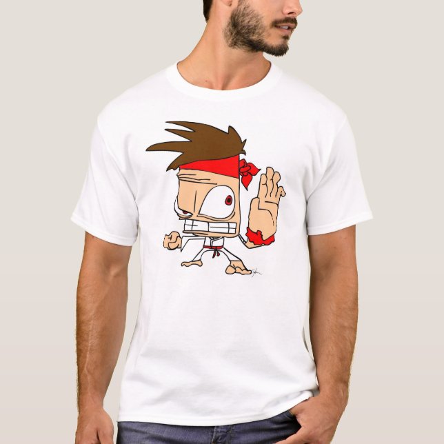 T-shirts Mestre do karaté (Frente)