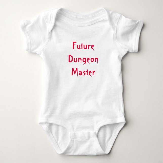 T-shirts Mestre futuro do Dungeon (Frente)