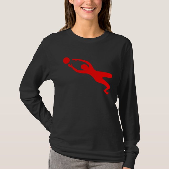 T-shirts Meta Keeper - Vermelho (Frente)