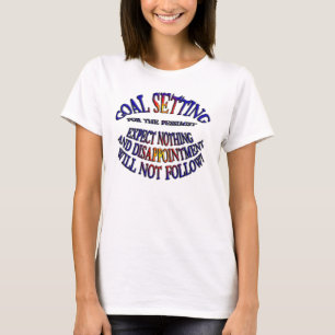 T-shirts Meta: Não Esperar nada