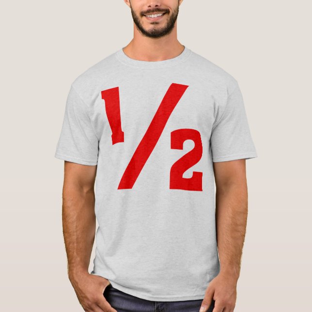 T-shirts Metade - Vermelho (Frente)