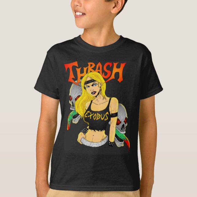 T-shirts Metal do Thrash (Frente)
