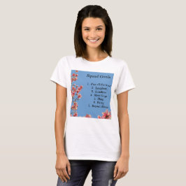 T-shirts Metas de Esquadrão, Meninas, Adolescentes, Amigos,