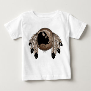 T-shirts Metis Baby Shirts Nativo A Arte Selvagem