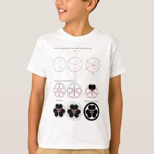 T-shirts Método de desenho de trevo-azedo
