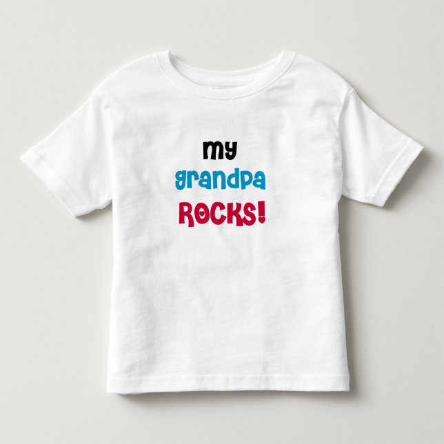 T-shirts Meu avô Rocks (Frente)