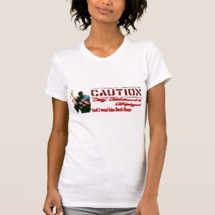 T-shirts Meu benzinho é esposa do distribuir-Exército