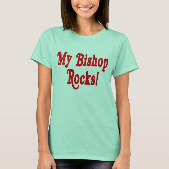 T-shirts Meu Bispo Rocks (Frente)