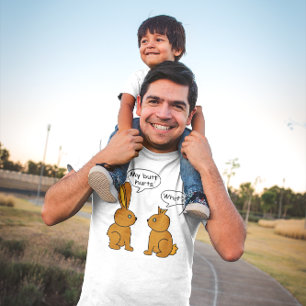 T-shirts Meu Bumbum Dói! O quê?