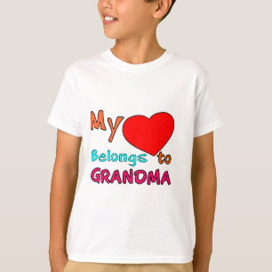 T-shirts MEU CORAÇÃO PERTENCE a GRANDMA.png