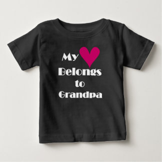 T-shirts Meu Coração Pertence ao Vovô