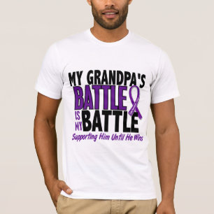 T-shirts Meu da batalha câncer de pâncreas do vovô