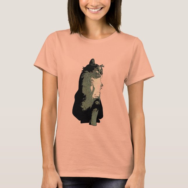 T-shirts Meu gato (Frente)