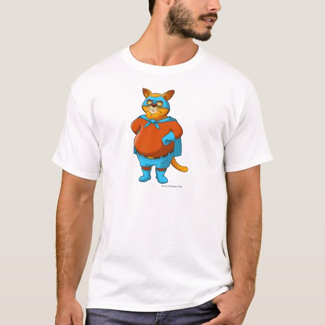 T-shirts Meu gato super (Frente)