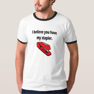 T-shirts Meu grampeador vermelho