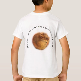 T-shirts meu hamster é mais bonito do que seu estudante da