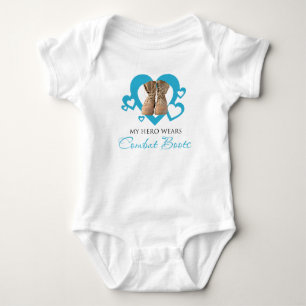 T-shirts Meu Herói Veste Combate Boots Baby