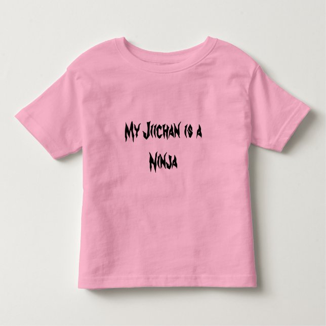 T-shirts Meu Jiichan é um Ninja (Frente)