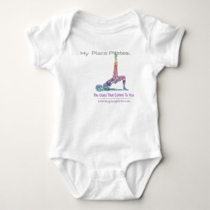 T-shirts Meu logotipo Onsie de Pilates do lugar