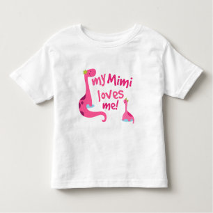 T-shirts Meu Mimi amam-me dinossauro