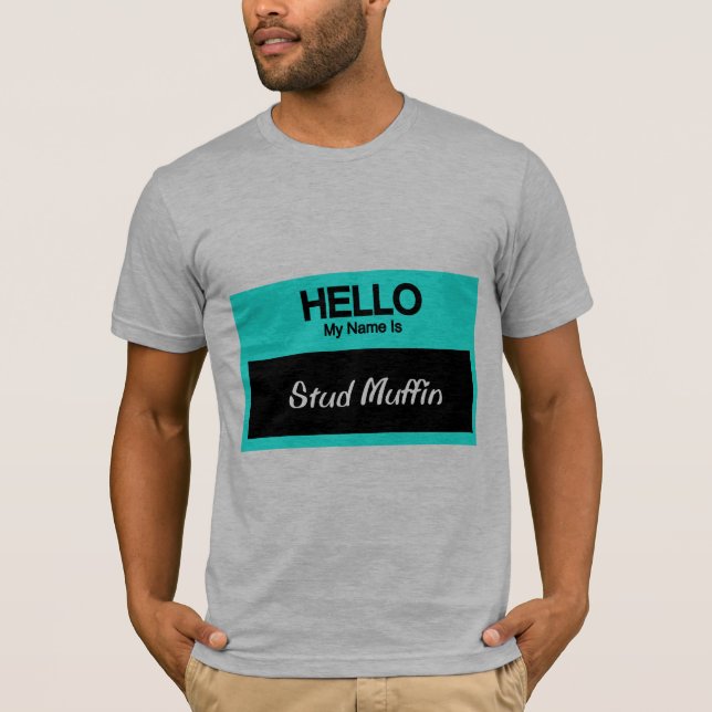 T-shirts Meu nome é muffin do parafuso prisioneiro (Frente)