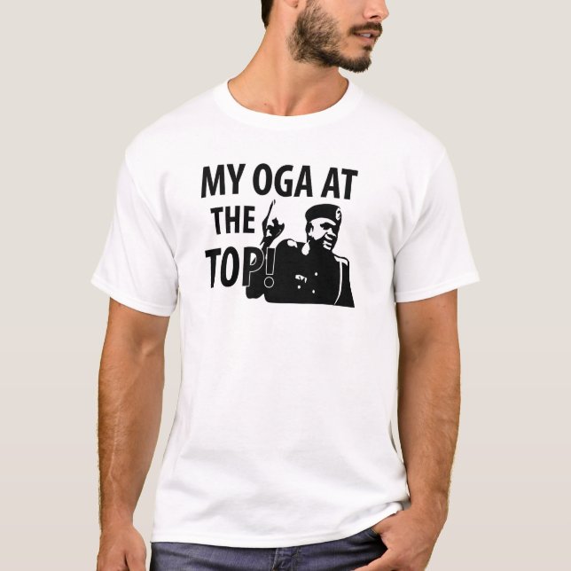 T-shirts Meu Oga na parte superior (Frente)