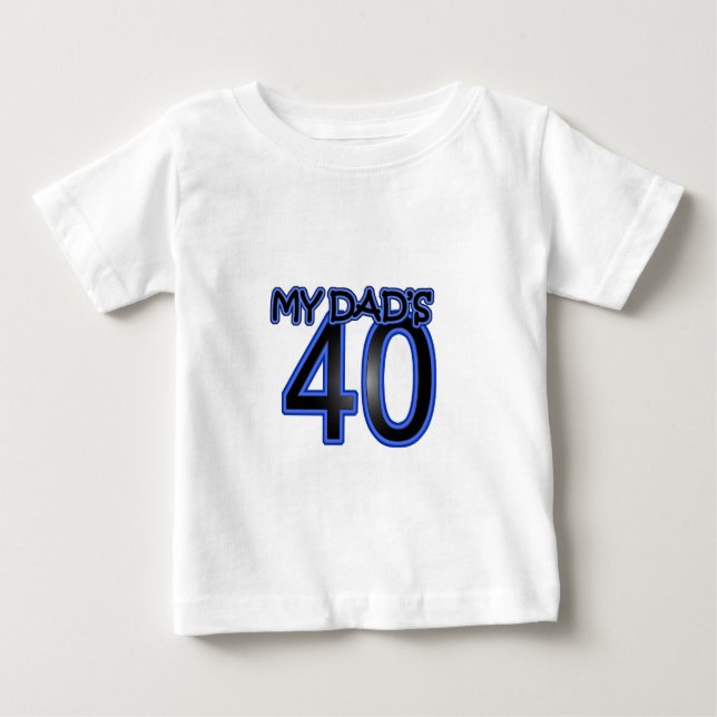 T-shirts Meu Pai 40 (Frente)