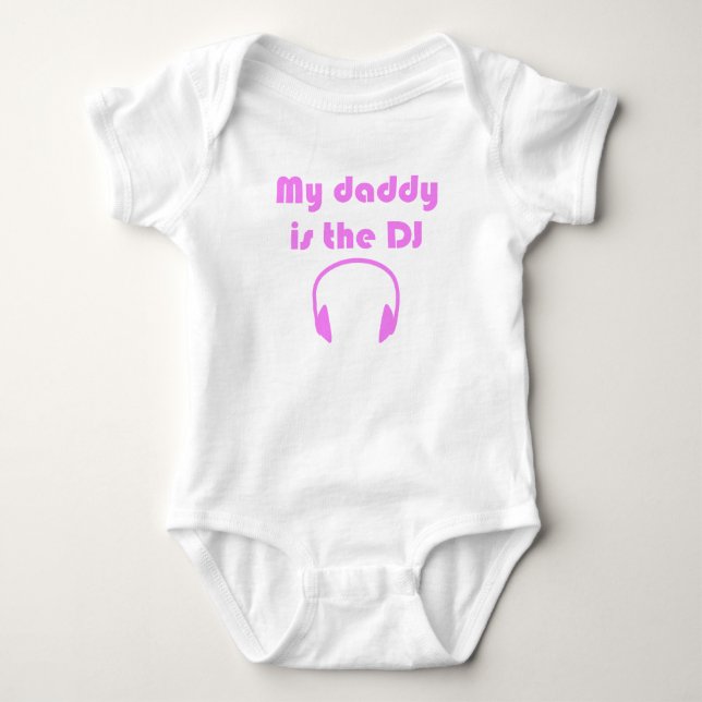 T-shirts Meu Pai É O DJ (Frente)