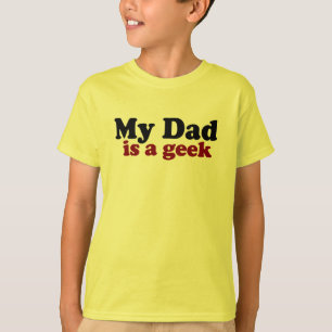 T-shirts Meu Pai é um Geek