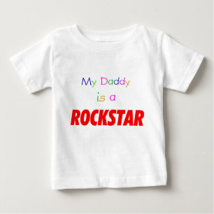T-shirts Meu pai é um rockstar