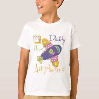 T-shirts Meu pai voa aviões