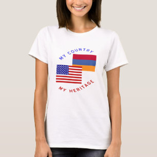 T-shirts Meu País Minha Herança Armênia