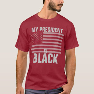T-shirts Meu presidente é preto