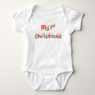 T-shirts Meu primeiro Romper do Natal