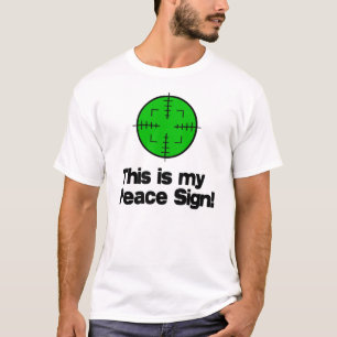 T-shirts Meu sinal de paz!