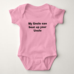 T-shirts Meu tio pode bater acima seu tio
