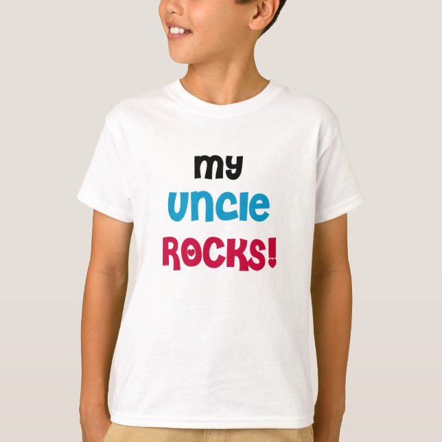 T-shirts Meu tio Rocha (Frente)
